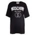 Moschino Double Smiley Black Oversize T-Shirt 222EA070195412 2555